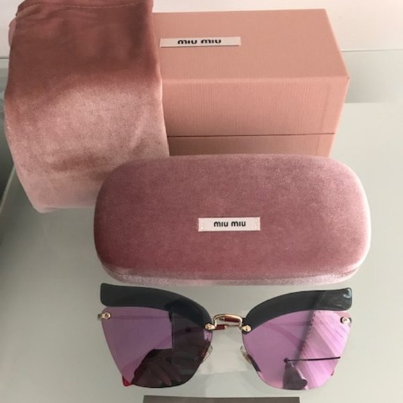 MIU MIU MU56TS Sunglasses - Picture 1 of 10